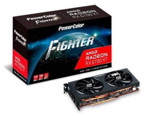 Tarjeta grafica powercolor radeon rx 6700xt